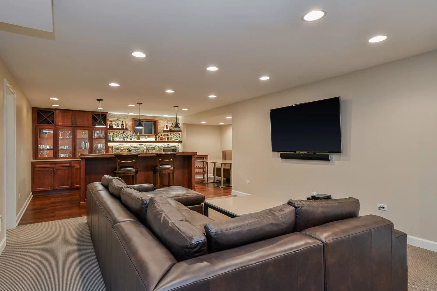 Entertainment Basement Suite